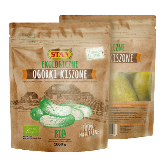 STAN Ogórki kiszone BIO